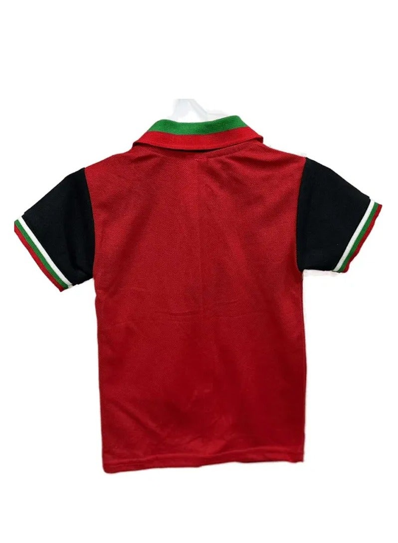 Brain Giggles Brain Giggles UAE National Day T-shirt for Kids Unisex Dress UAE Flag Shirt (5-7 years)  - Image 2