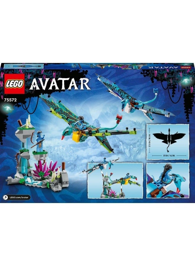 LEGO® Avatar Jake & Neytiri’s First Banshee Flight 75572 Building Toy Set (572 Pieces) - Image 1