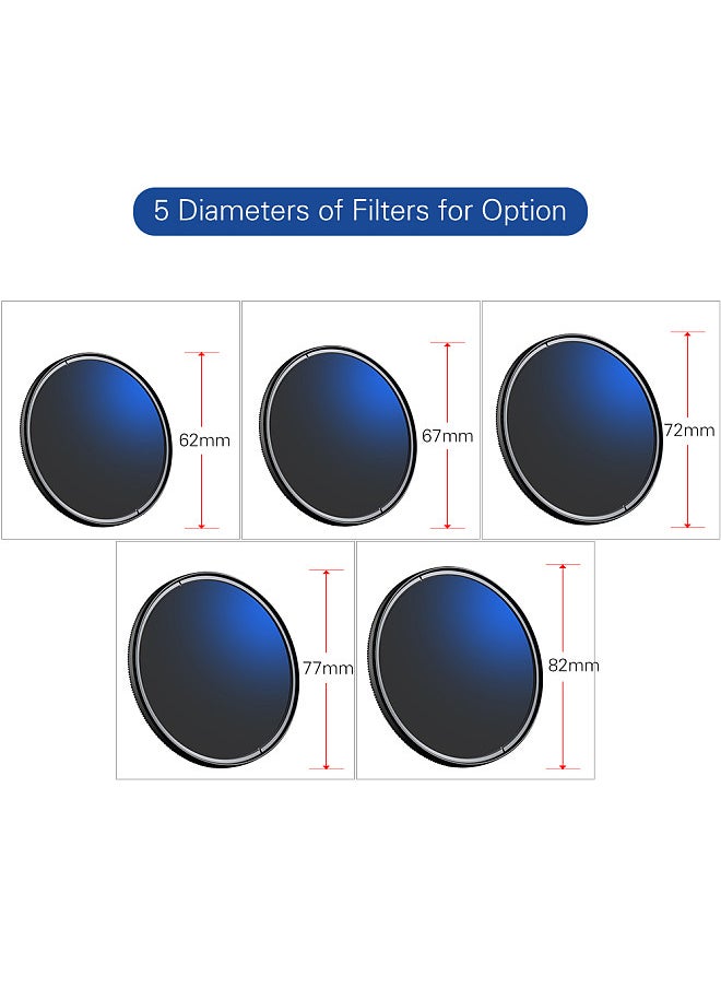 K&F Concept 77mm Ultra Slim CPL Filter Optics Multi Coated MC Circular Polarizering Polarized Filter for DSLR Camera Lens  - Image 2