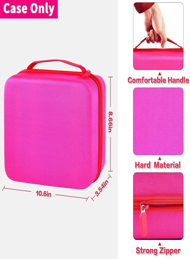 PAIYULE Case for Tonies Figures Audio Play Character, Figurine Storage Carrying Holder for TonieBox Characters for Kids, Toy Organizer Box-Bag Only, Red - Image 2