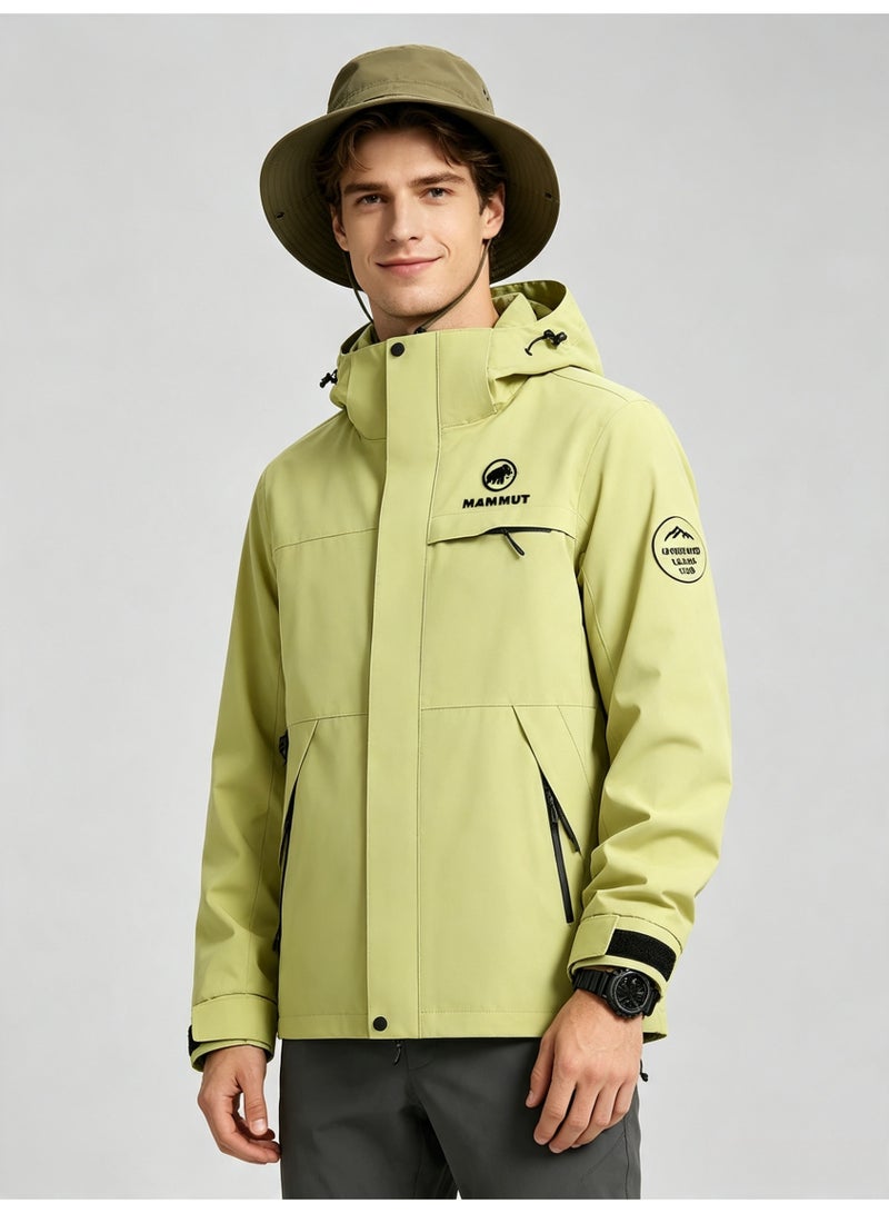 Mammut Men's and women's outdoor jacket windproof waterproof hooded mountaineering jacket - Image 2
