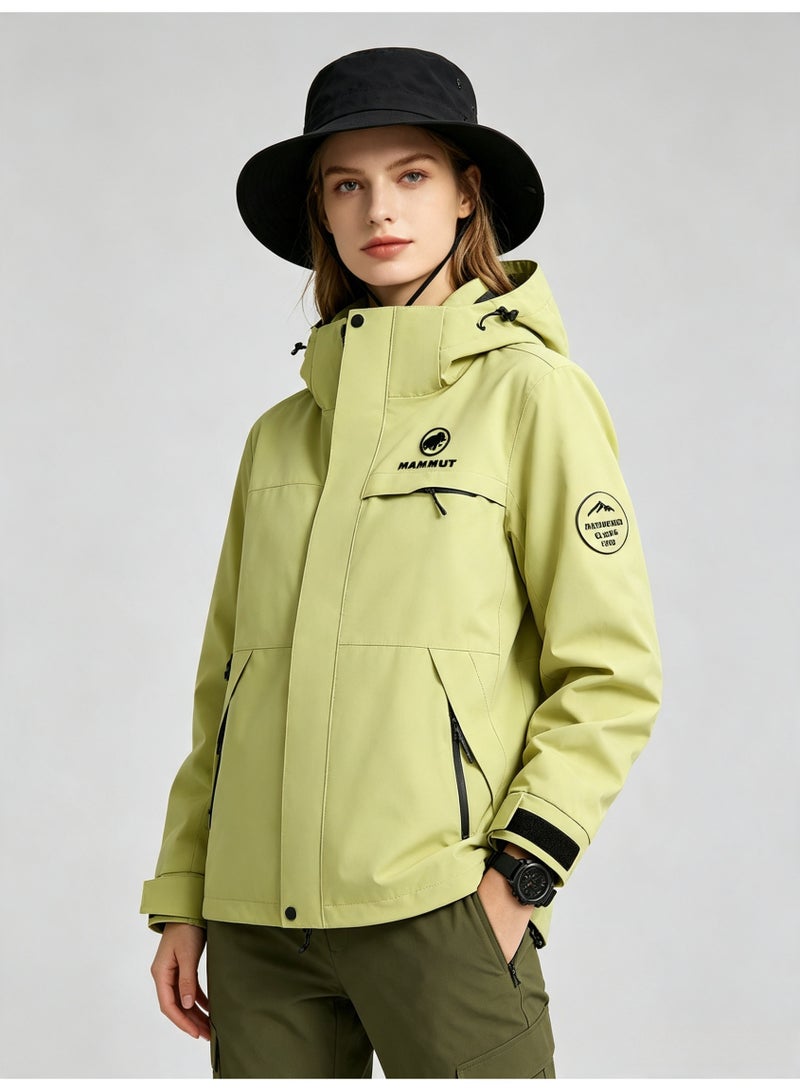 Mammut Men's and women's outdoor jacket windproof waterproof hooded mountaineering jacket - Image 4