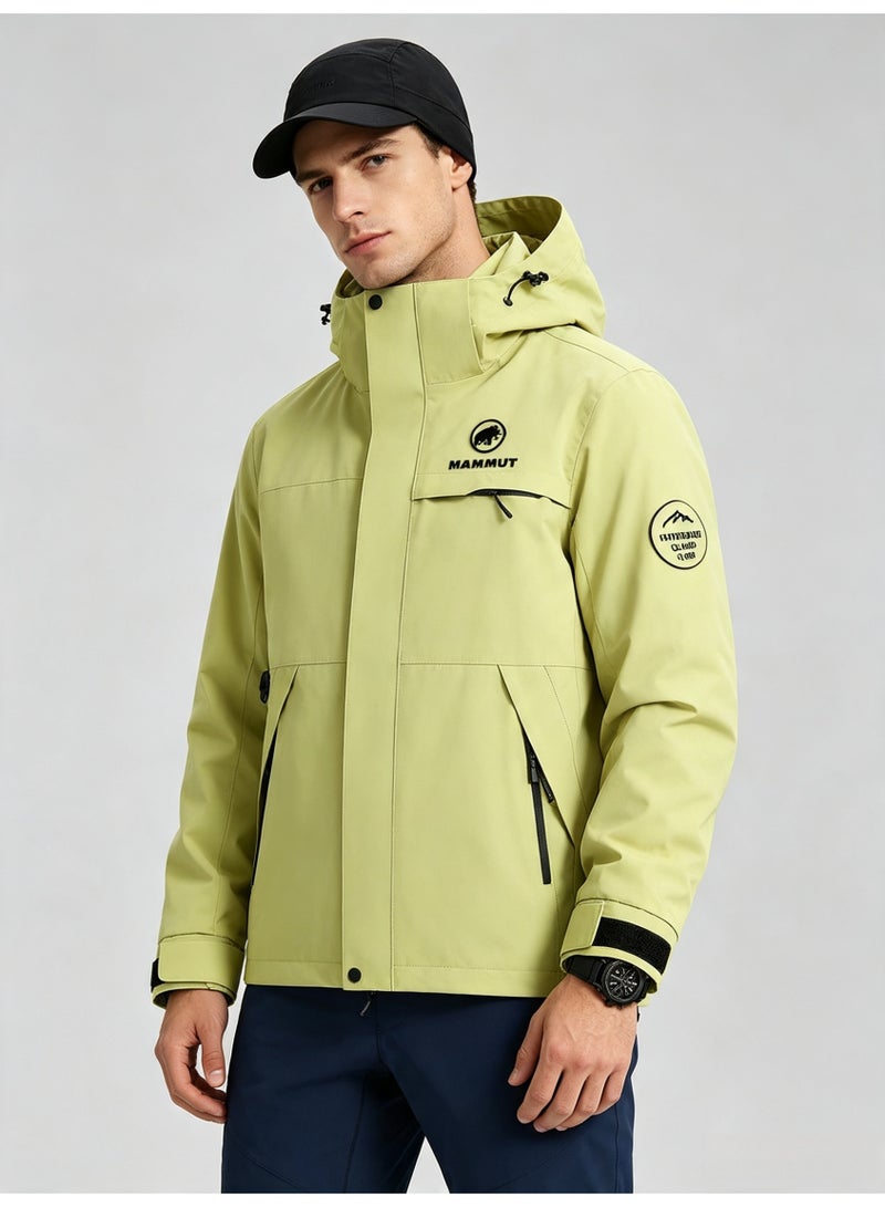 Mammut Men's and women's outdoor jacket windproof waterproof hooded mountaineering jacket - Image 3