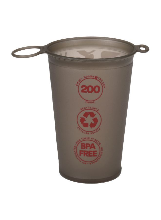 نيبمينينت طقم أكواب لينة قابلة للطي مكون من قطعتين بلون القهوة 200ملليلتر - Image 4