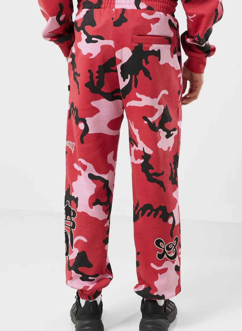 Grimey All Over Print Tusker Temple Sweatpants