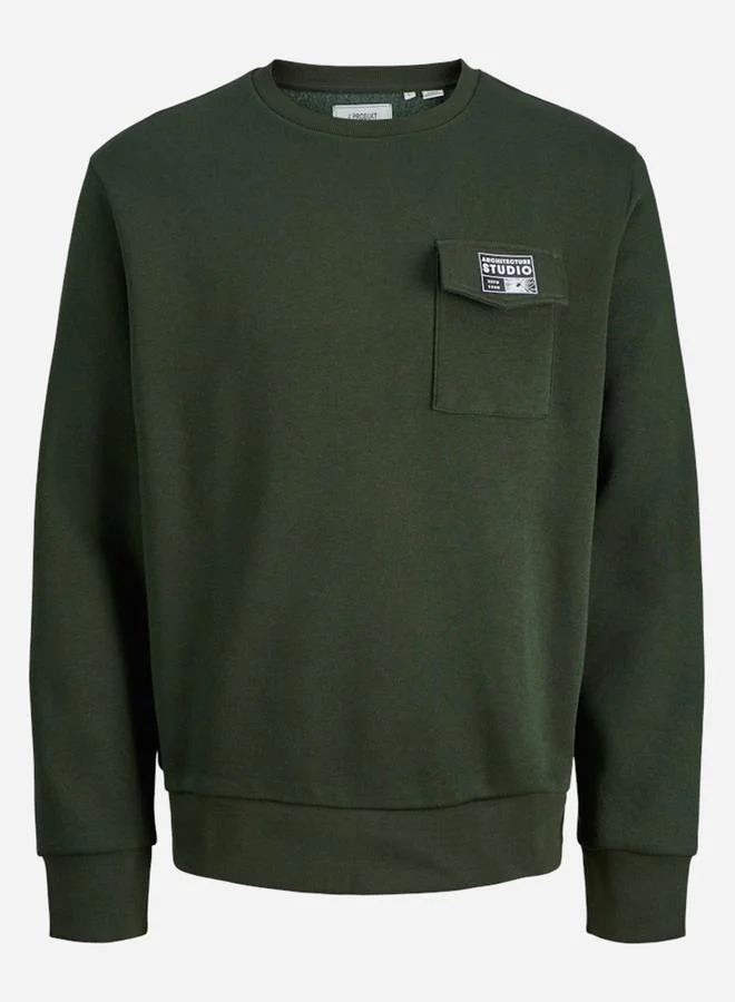 جاك اند جونز سويت شيرت بياقة دائرية