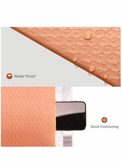 Y&D Bubble Out Bags, 50pcs Self-Seal Co-extruded Film Mailers Anti-static Cushioning Wrap Pouch for Shipping, Storage and Moving, Orange  - Image 2