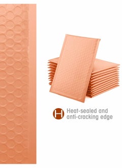 Y&D Bubble Out Bags, 50pcs Self-Seal Co-extruded Film Mailers Anti-static Cushioning Wrap Pouch for Shipping, Storage and Moving, Orange  - Image 3