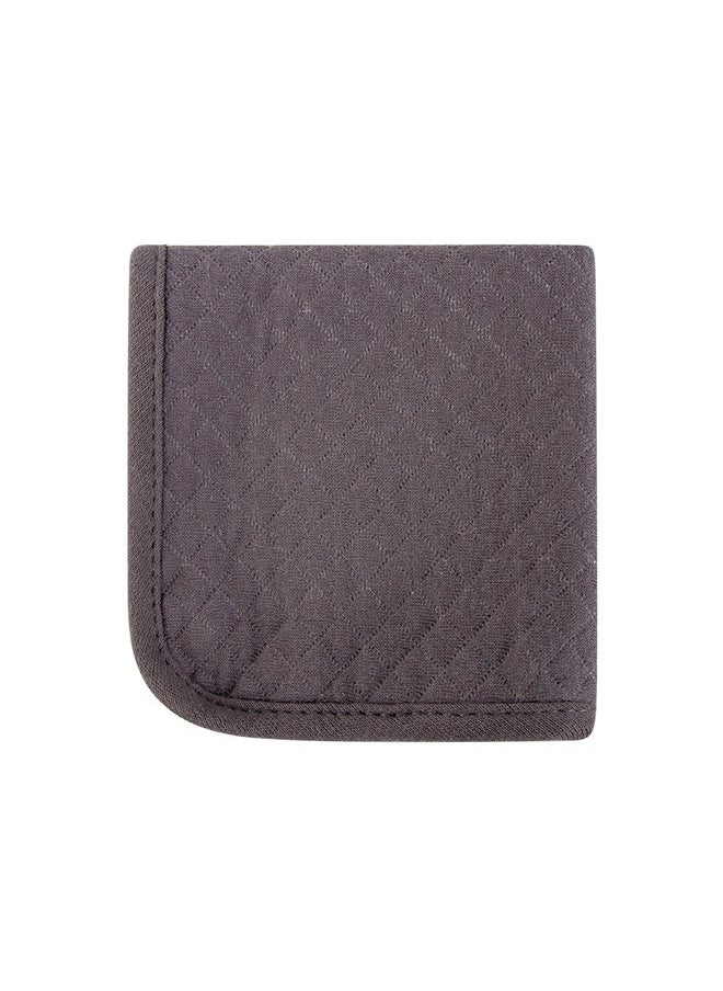 hudson baby 6 Piece Quilted Washcloths Royal Safari  - Image 5