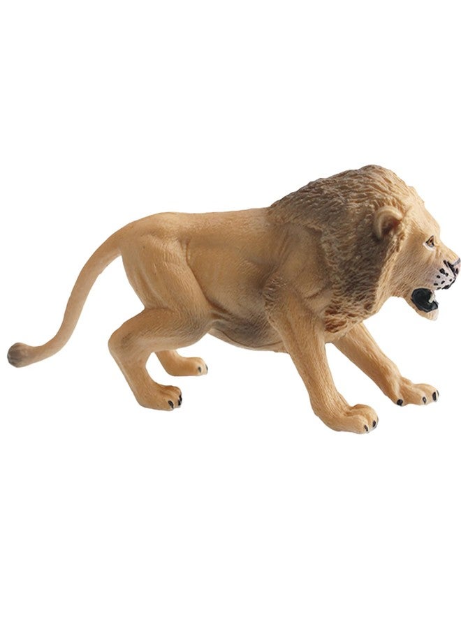 Vihaanta Lion King Toys, Animal Toys, Realistic Roaring Lion Statue, Durable Animal Figure for Cake Decor, School Projects, Home Decor, Collectible Display - Image 1