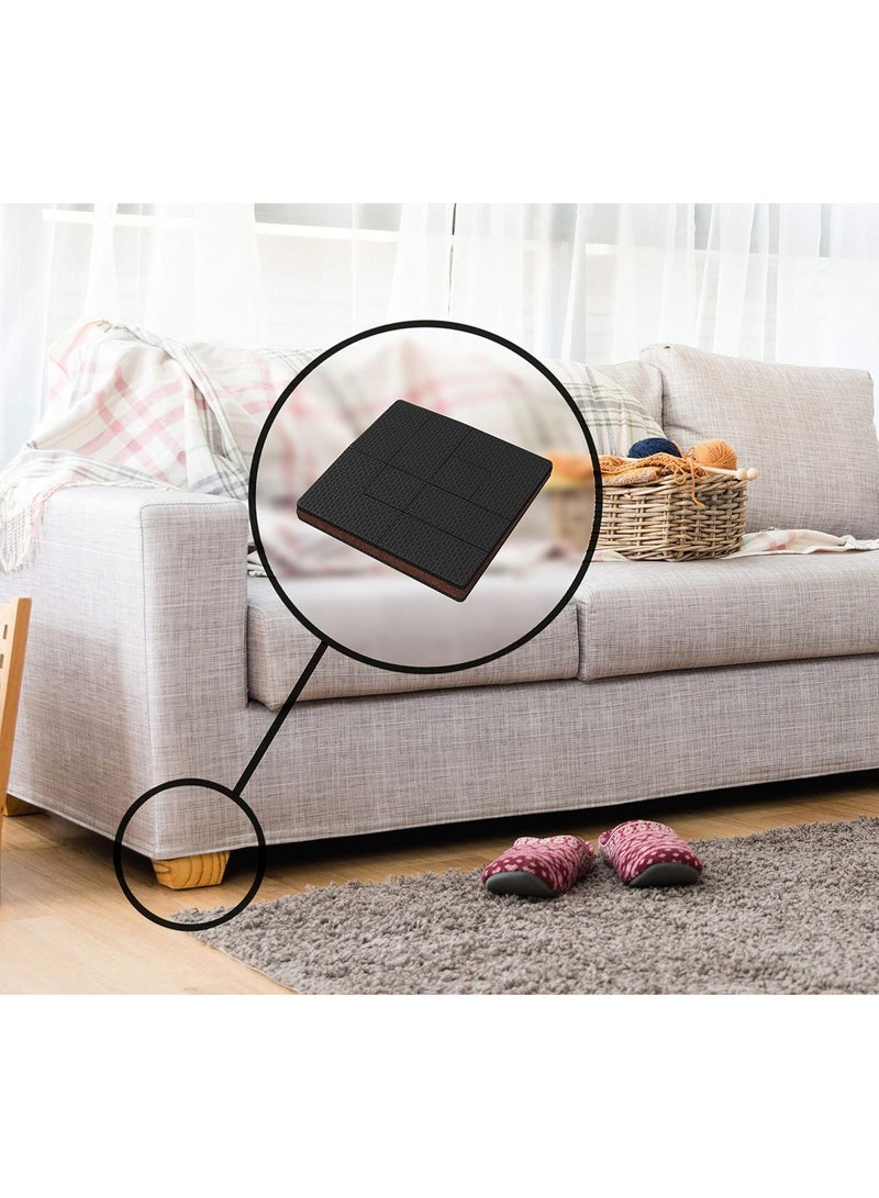 وسادات أثاث غير منسوجة ذاتية اللصق - واقيات مضادة للانزلاق وتقليل الضوضاء لأرجل الكراسي والطاولات، 30 قطعة - Image 5