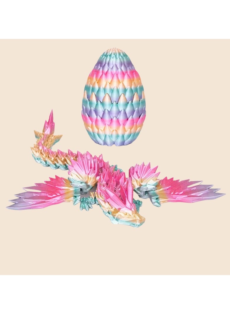 3D Printed Dragon and Dragon Egg - Image 1