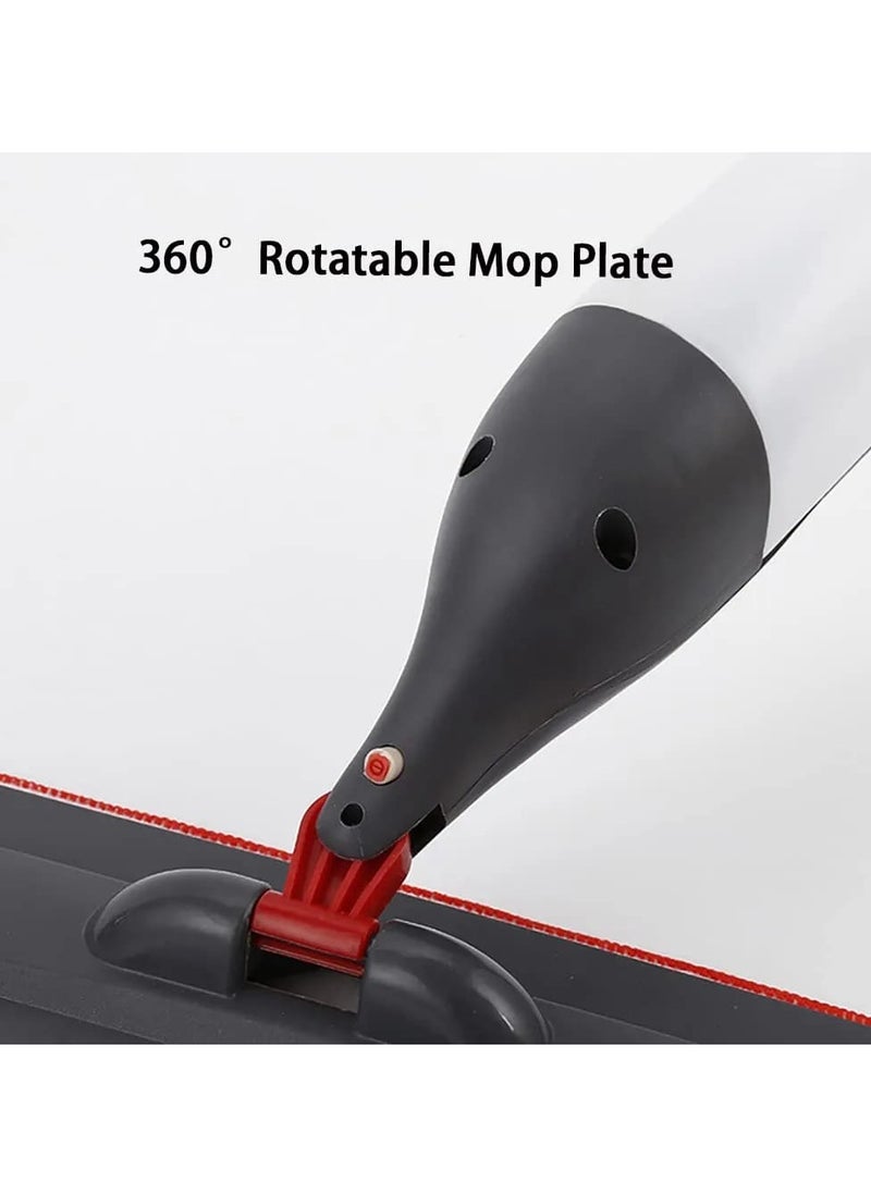 Generic Spray Mop With 3 Floor Cleaning Pad Set Multicolour 110cm  - Image 4