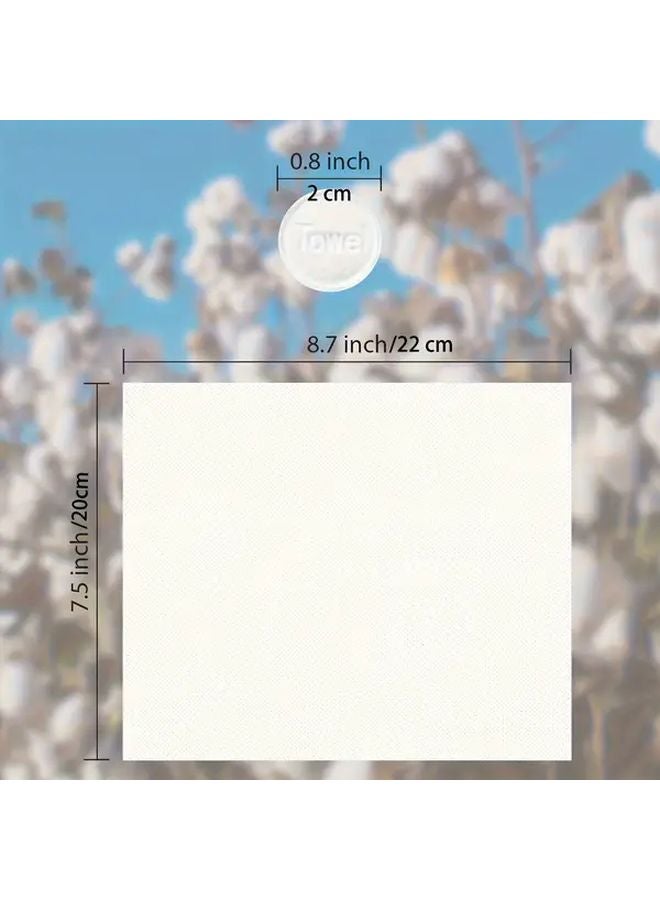 50pcs Compressed Towel Tablets For Travel Camping Home Beauty Gym Portable - Image 4