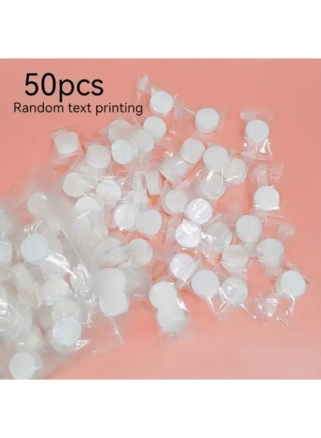 50pcs Compressed Towel Tablets For Travel Camping Home Beauty Gym Portable - Image 1