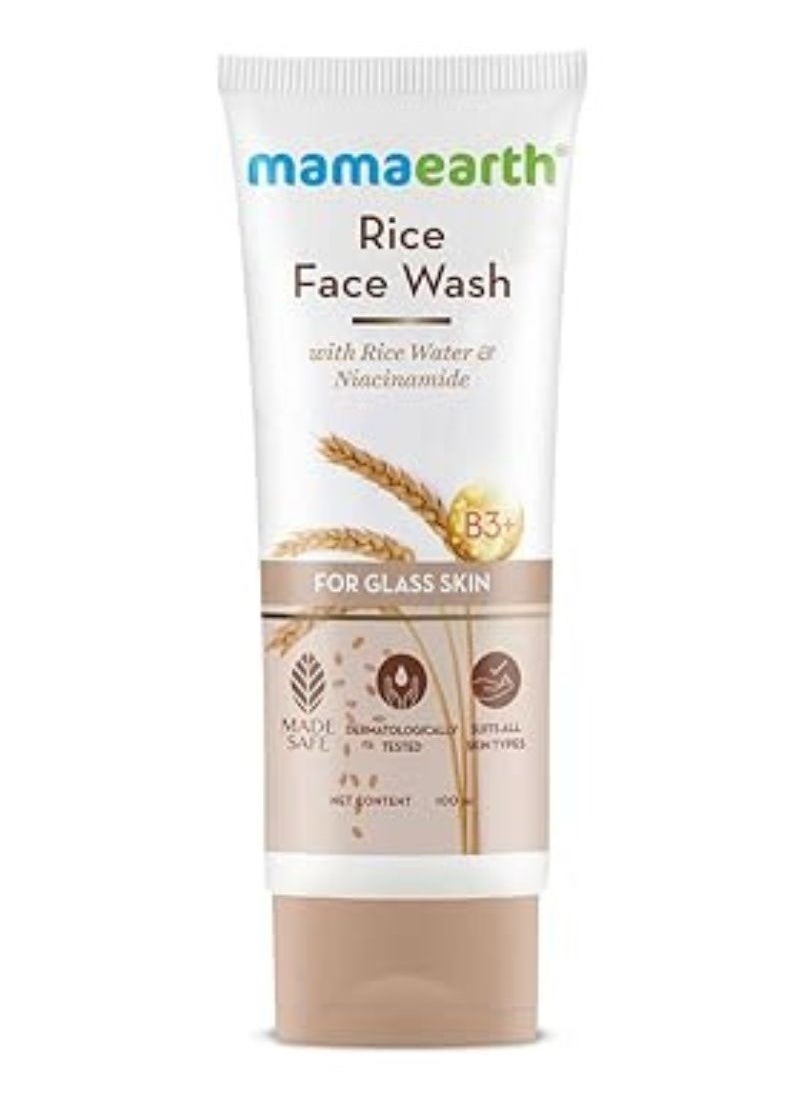 Mamaearth - Rice Face Wash - Image 1