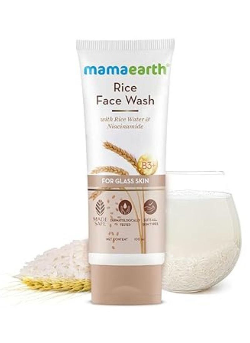 Mamaearth - Rice Face Wash - Image 1
