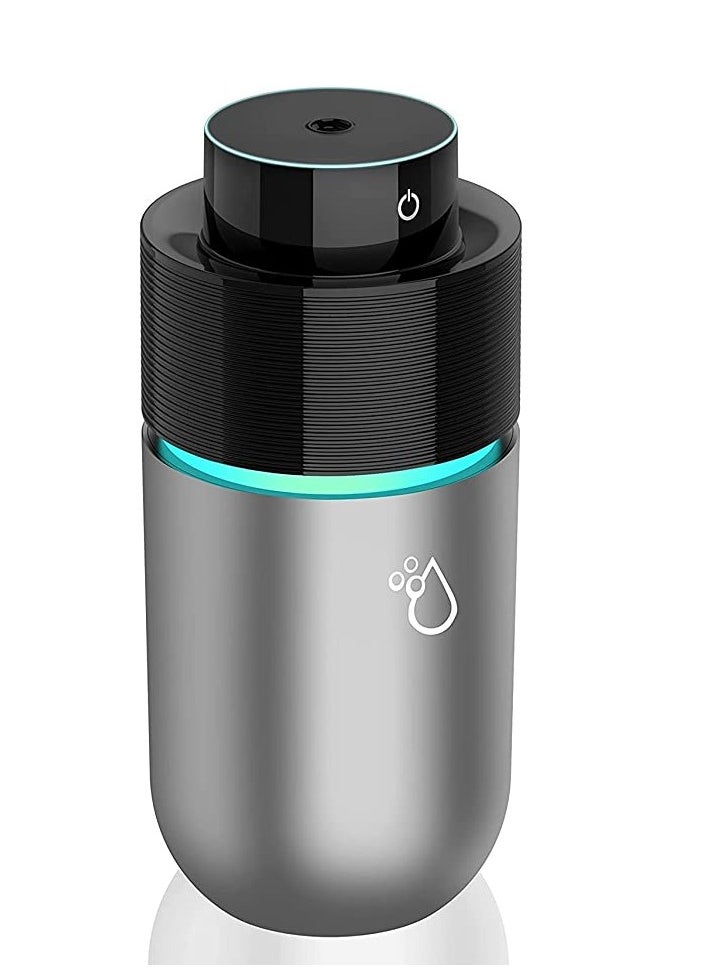 KASTWAVE - Car Diffuser Usb Plug In Car Humidifier Essential Oil Diffuser Mini Portable Aromatherapy Cup Holder 7 Colors LED Lights Car Humidifier Diffuser for Vehicle Office Travel Home 200mL - Image 1