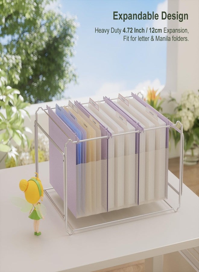 EcoStash Extra Capacity Hanging File Folders, 4.72" Reinforced Wheat Straw Expanding Hanging Folder Letter Size, Heavy Duty for Filing Cabinets, File Organizer for Office & Home-Lavender Purple3 Packs - Image 4
