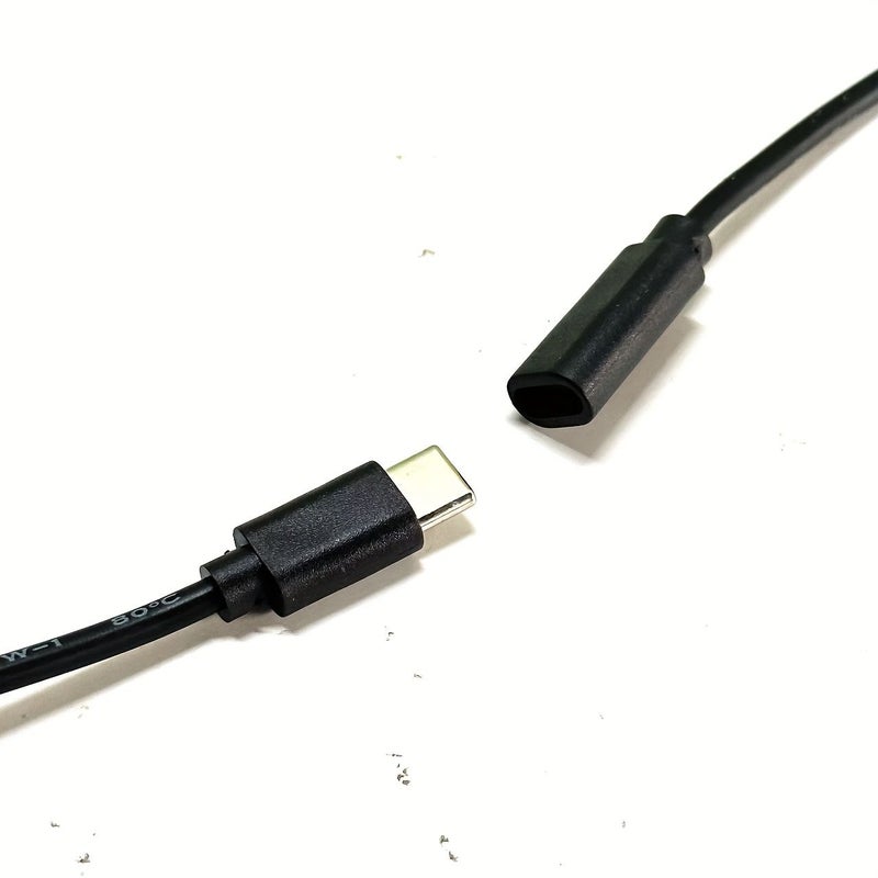 كابل DC إلى USB-C 1 قطعة مع محول طاقة DC أنثى 5.5x2.1 مم إلى ذكر Type-C - Image 5