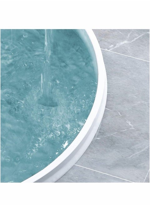 Collapsible Shower Water Dam Shower Stopper Barrier and Retention System and Keeps Water Inside Threshold Dry and Wet Separation Suitable for Bathroom and Kitchen, 1M
