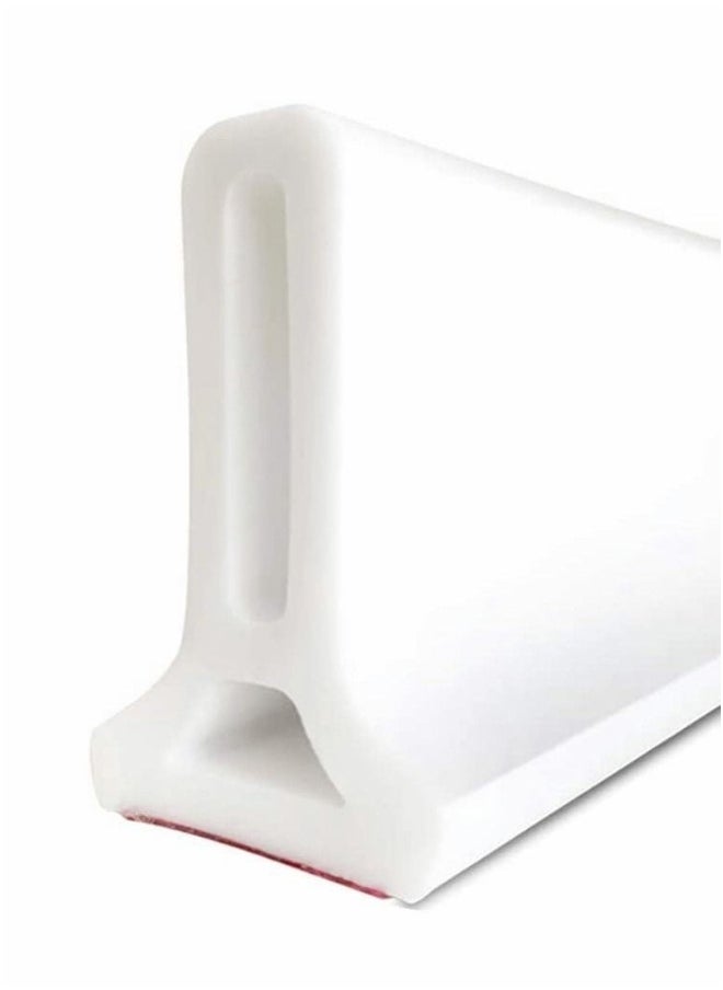 Generic - Collapsible Shower Water Dam Shower Stopper Barrier and Retention System and Keeps Water Inside Threshold Dry and Wet Separation Suitable for Bathroom and Kitchen, 1M - Image 1