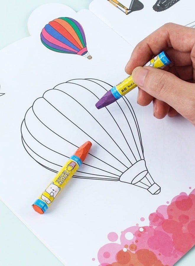 6 Pack Coloring Books for Children's Cognitive Training - Image 3