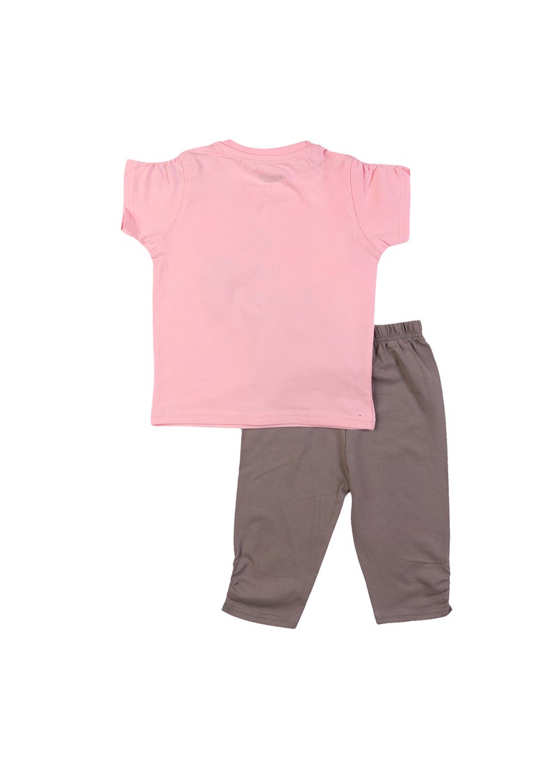 Zercon Summer Pajama Set for Girls 7321 - Image 3