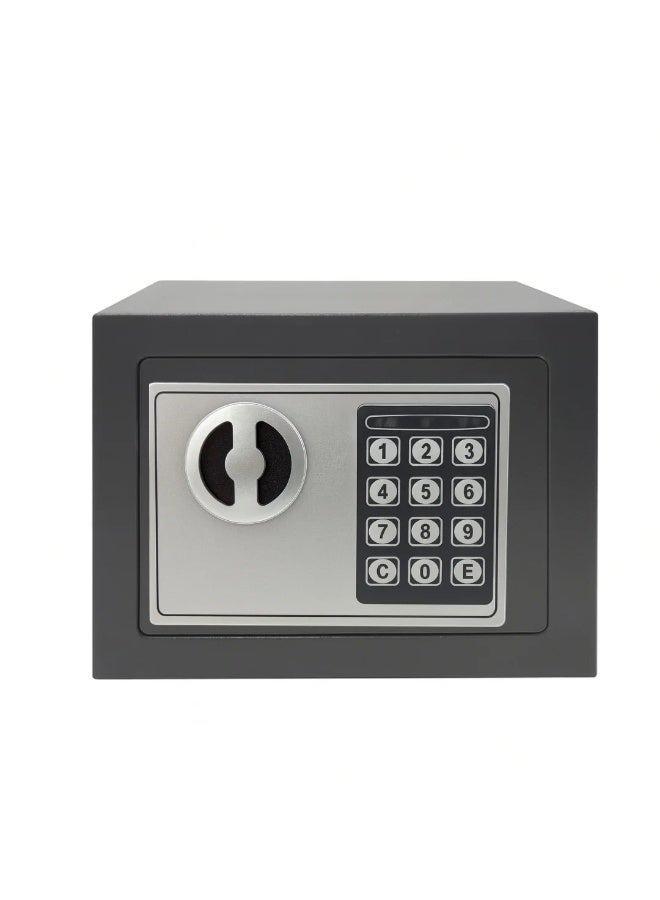 Digital Electronic Security Safe Box T-17, Electronic Keypad Lock with Manual Override, Durable, Secure Storage for Valuables & Documents - Image 1