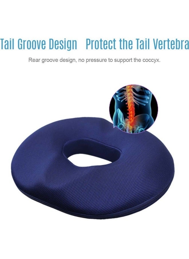 FRIENDS Donut Seat Cushion, Blue, 45x41x7 cm - Image 2