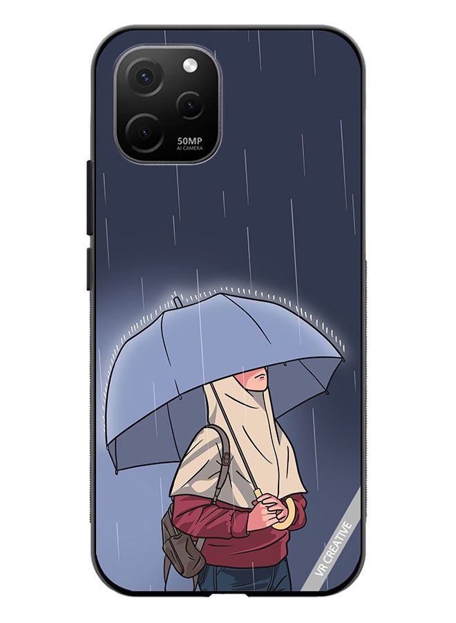 VR CREATIVE Protective Case Cover For Huawei Nova Y61 Rainy Days Design Multicolour - Image 1