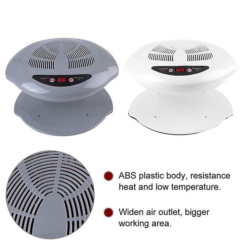 Nail Dryer: Adjustable Dual Hot Cold Modes, Smart Sensor, Durable ABS Plastic - Wide Air Outlet, Gradient LED Lights for Professional Salon Use - Image 2