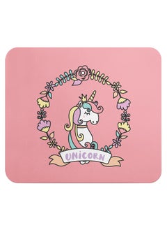 LOUD UNIVERSE Unicorn Pink Anti Slip Mouse Pad 