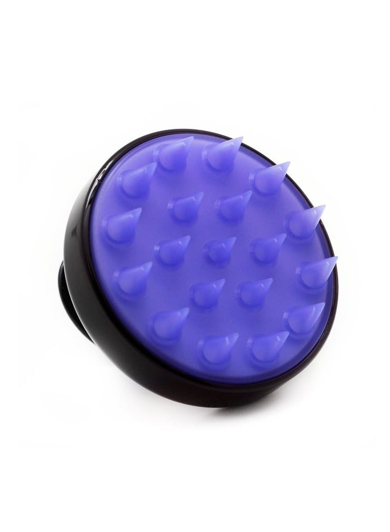 Hair Scalp Massager Shampoo Comb Dark Purple - Image 4
