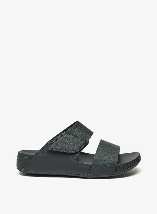 Solid Slip-On Sandals