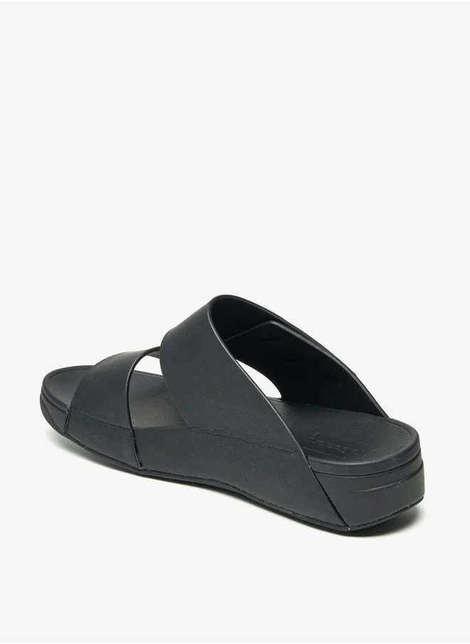 لو كونفورت Solid Slip-On Sandals