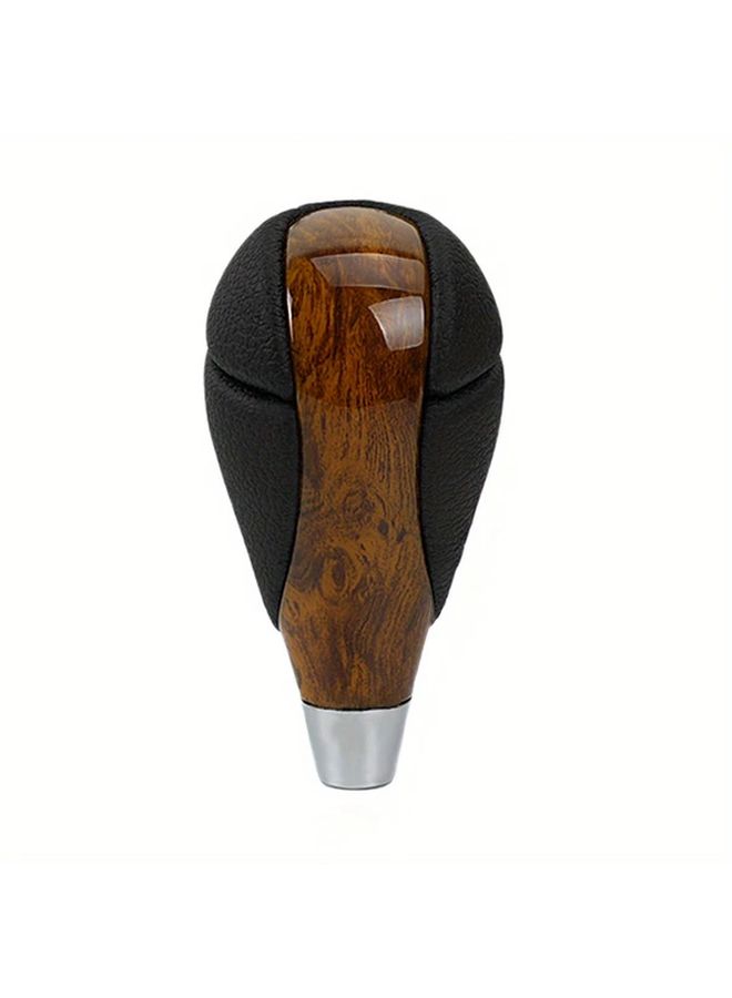 Red Carbon Fiber Automatic Gear Shift Knob With Faux Leather Compatible For Models 2006 To 2012 - Image 5