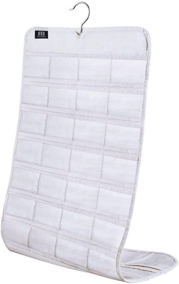 BB Brotrade Hanging Jewelry Organizer,Accessories Organizer,80 Pocket Organizer for Holding Jewelries - Image 5