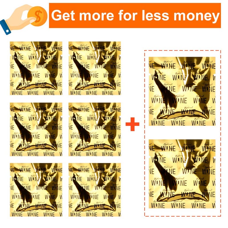 NEWKITCHEN Wine Stoppers Set of 8, White Elephant Gifts Gag Gifts for Women Wine Gifts Wine Accessories Stocking Stuffers for Adults - Image 2