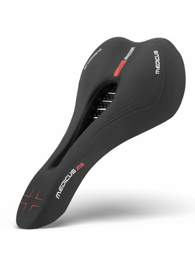 Wittkop مقعد دراجة جبلية مصنوع من رغوة الذاكرة المريحة | Saddle MTB مع مفهوم بيئي مبتكر 5 مناطق - مقعد دراجة للطريق BMX و MTB - Image 1