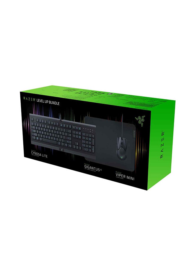 RAZER Level Up Bundle – Cynosa Lite + Gigantus V2 Medium + Viper Mini- RZ85-02741200-B3M1 - Image 2