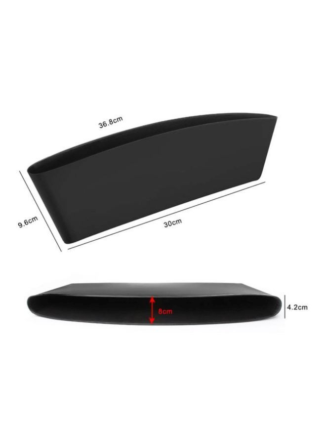 NIBEMINENT 2-Piece Car Seat Gap Filler Organizer - Image 4