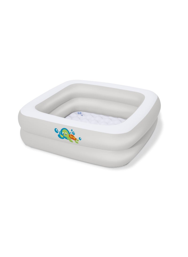 بست واي - Bestway Inflatable Paddling Pool Baby Tub 86 x 86 x 25 cm No: 51116 - Image 1