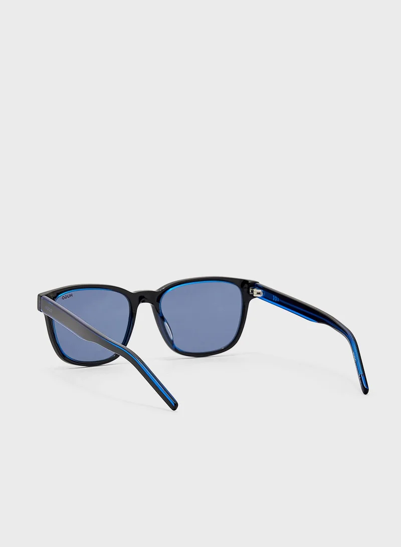 HUGO 206044D5154Ku Wayfarer Sunglasses
