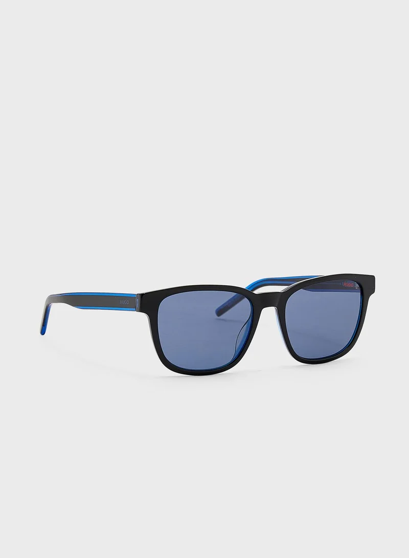 HUGO 206044D5154Ku Wayfarer Sunglasses