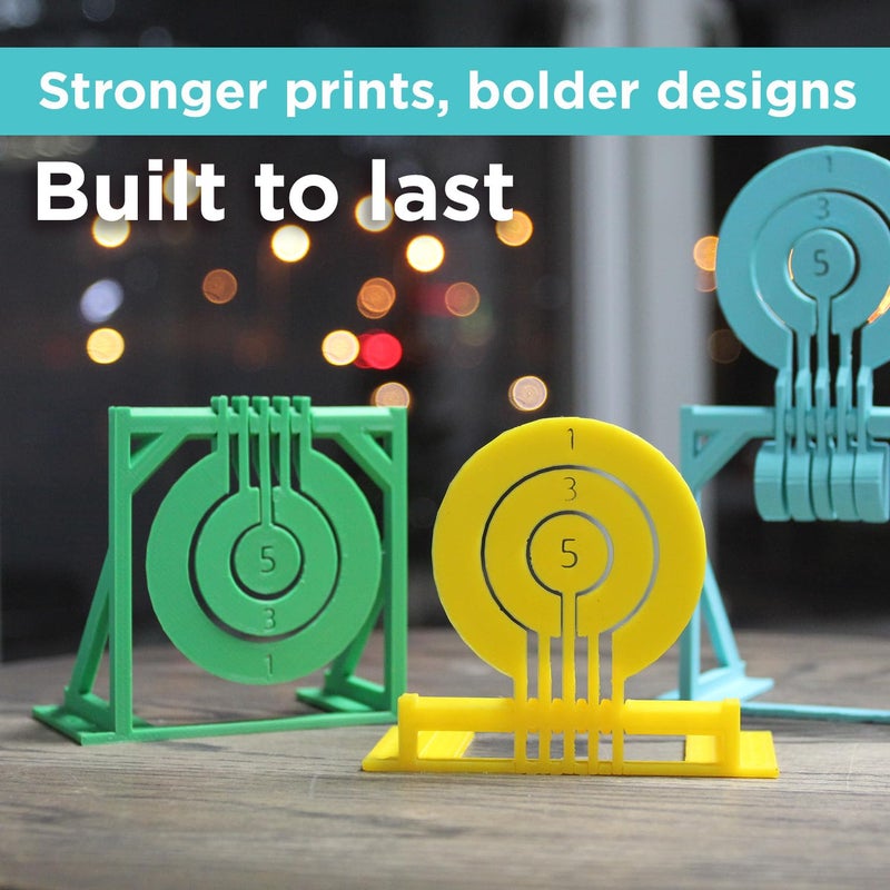 polymaker PLA PRO Filament 1.75mm 1kg, Tough & High Rigidity Teal 3D Printing Filament, PolyLite PLA PRO 3D Printer Filament 1.75mm, Print with Most 3D Printers - Image 2