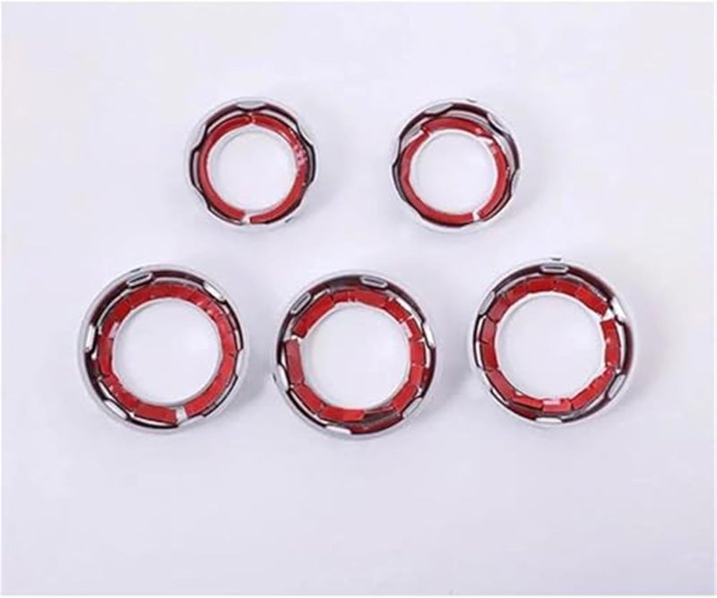 Wivplex Chrome AC Knob Cover for Freelander 2 - Image 4