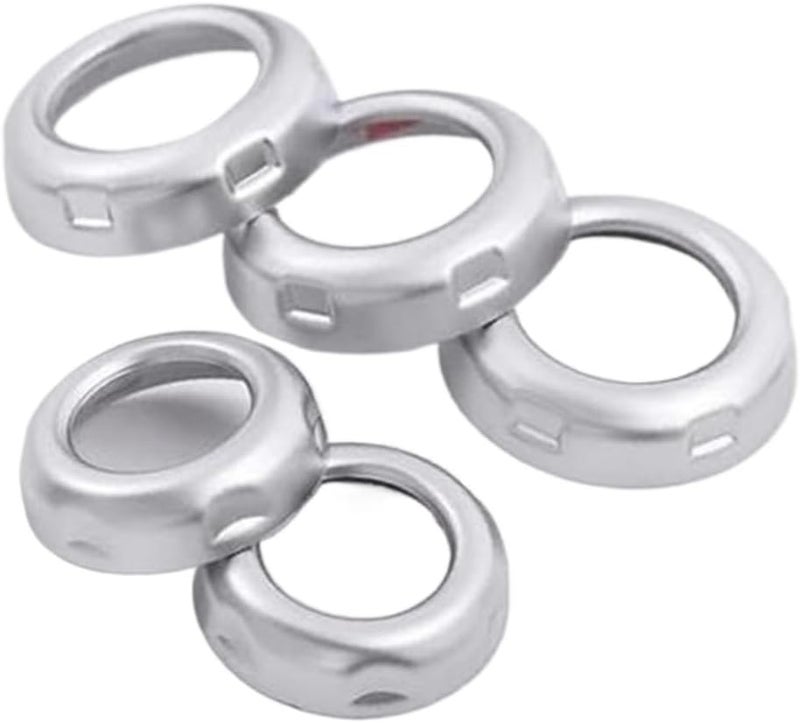 Wivplex Chrome AC Knob Cover for Freelander 2 - Image 1