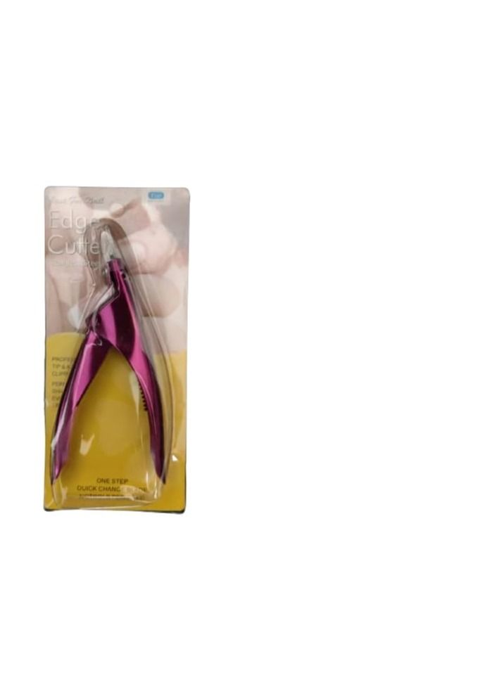 بلومنغ تايم قصافة أظافر احترافية بطرف كاذب وردي - Image 2