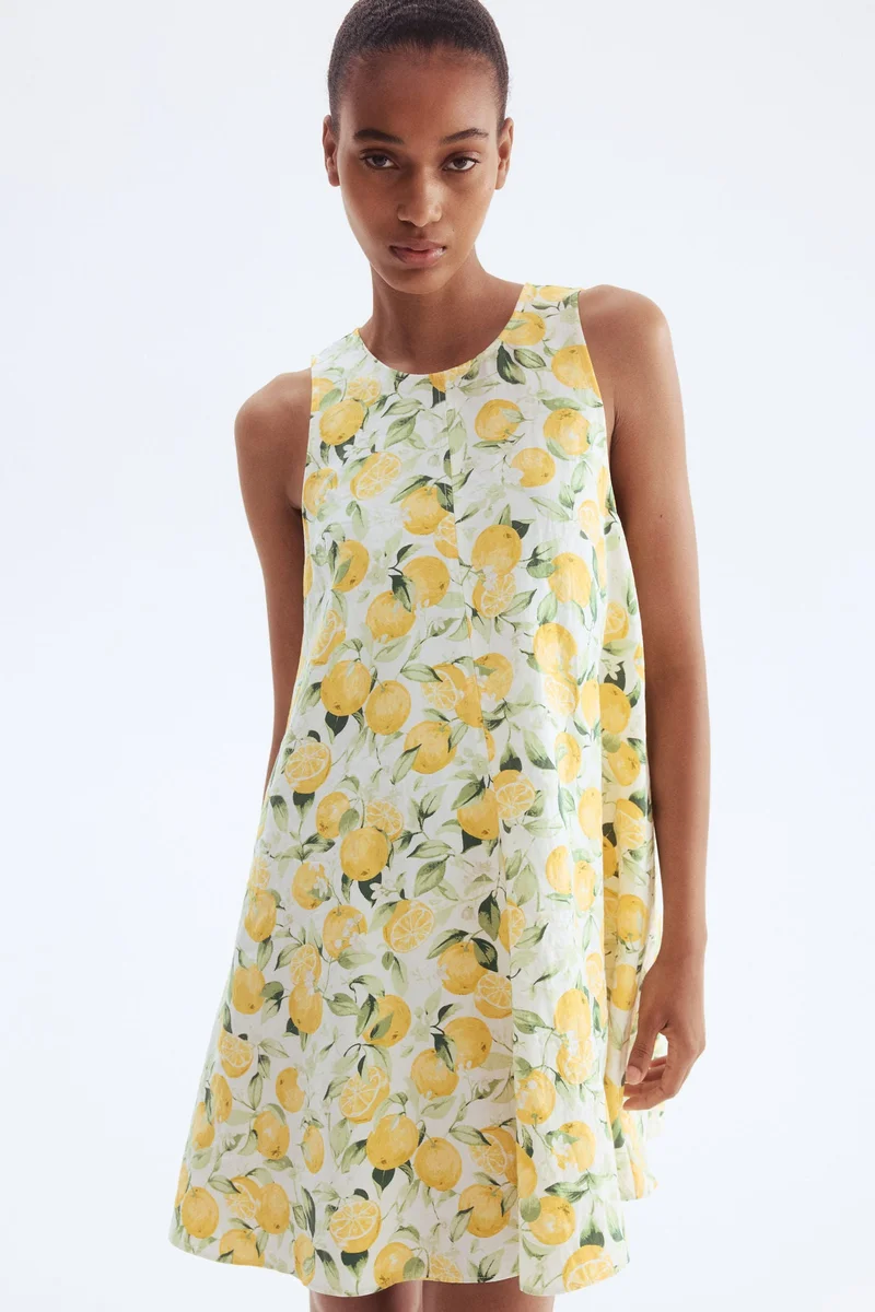 اتش اند ام فستان قصير